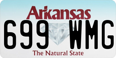 AR license plate 699WMG