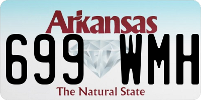 AR license plate 699WMH