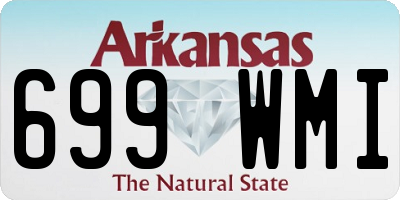 AR license plate 699WMI