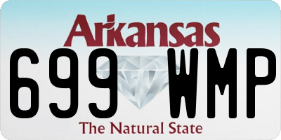 AR license plate 699WMP
