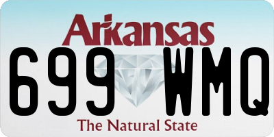 AR license plate 699WMQ