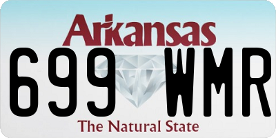 AR license plate 699WMR
