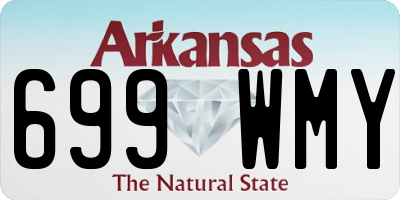 AR license plate 699WMY