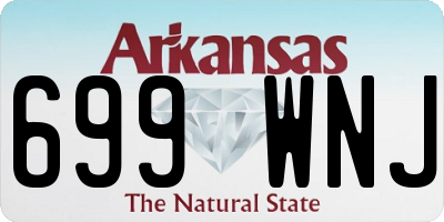 AR license plate 699WNJ