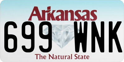 AR license plate 699WNK
