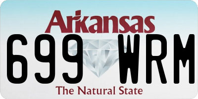 AR license plate 699WRM