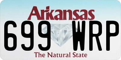 AR license plate 699WRP