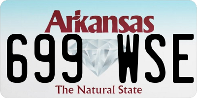 AR license plate 699WSE