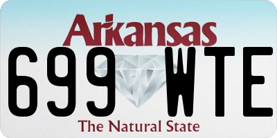 AR license plate 699WTE