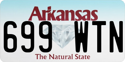 AR license plate 699WTN