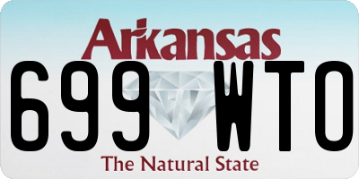 AR license plate 699WTO