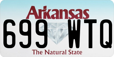 AR license plate 699WTQ
