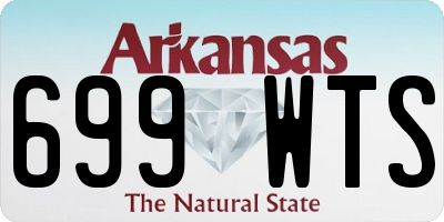AR license plate 699WTS