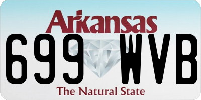 AR license plate 699WVB