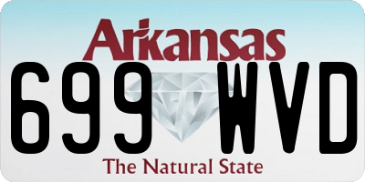AR license plate 699WVD