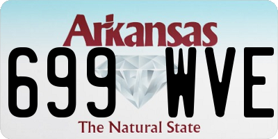 AR license plate 699WVE