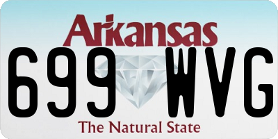 AR license plate 699WVG