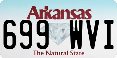AR license plate 699WVI