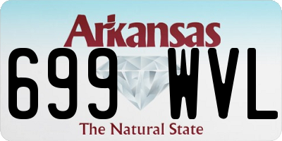 AR license plate 699WVL