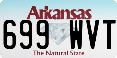 AR license plate 699WVT
