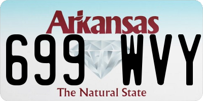 AR license plate 699WVY