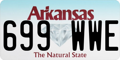 AR license plate 699WWE