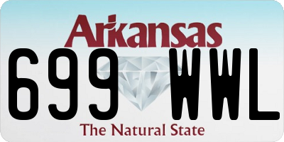 AR license plate 699WWL