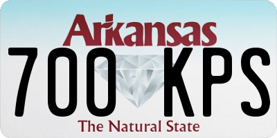 AR license plate 700KPS