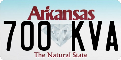 AR license plate 700KVA