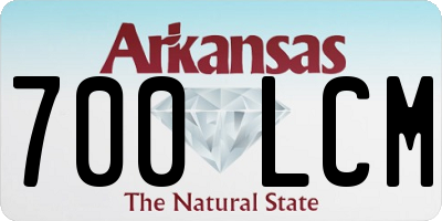 AR license plate 700LCM
