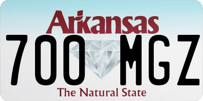 AR license plate 700MGZ