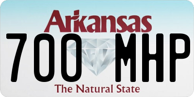 AR license plate 700MHP