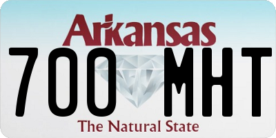 AR license plate 700MHT