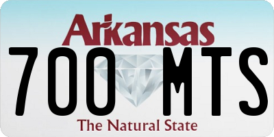 AR license plate 700MTS