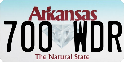 AR license plate 700WDR