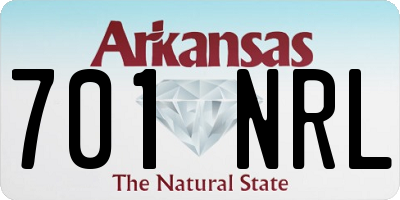 AR license plate 701NRL