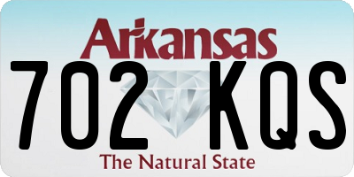 AR license plate 702KQS