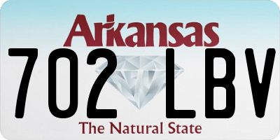 AR license plate 702LBV