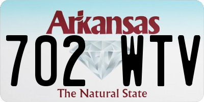 AR license plate 702WTV