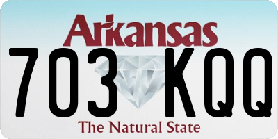 AR license plate 703KQQ