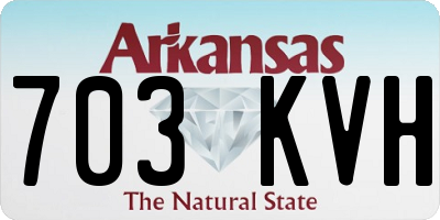 AR license plate 703KVH