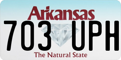 AR license plate 703UPH