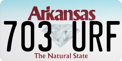 AR license plate 703URF