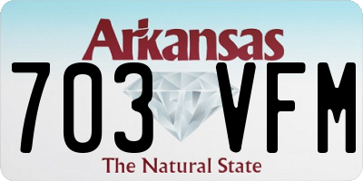 AR license plate 703VFM