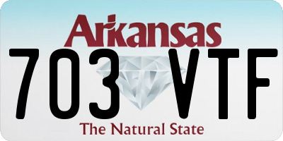 AR license plate 703VTF