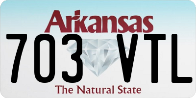AR license plate 703VTL