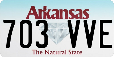 AR license plate 703VVE