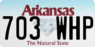 AR license plate 703WHP