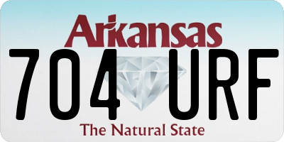 AR license plate 704URF