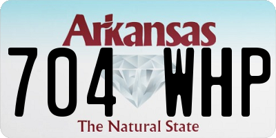AR license plate 704WHP